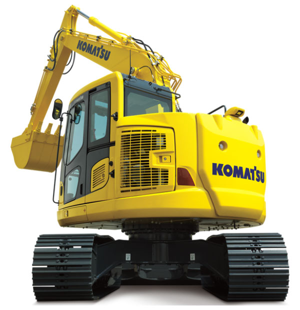 Excavator Hire Galloway Dumfries Komatsu PC138